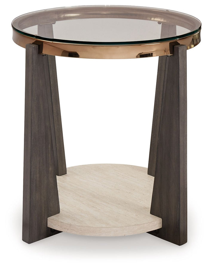 Frazwa - Round End Table - Multi image 4