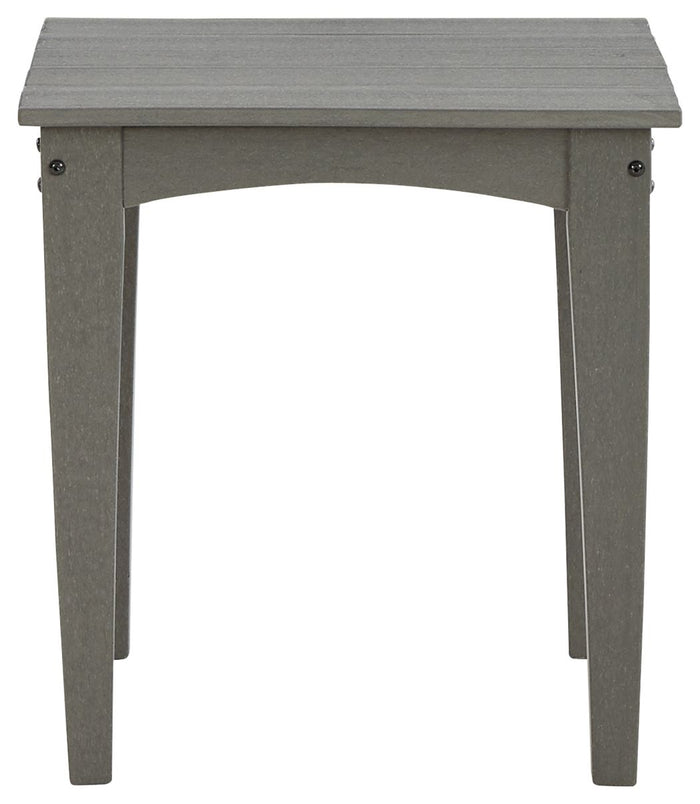 Visola - Square End Table - Gray image 4