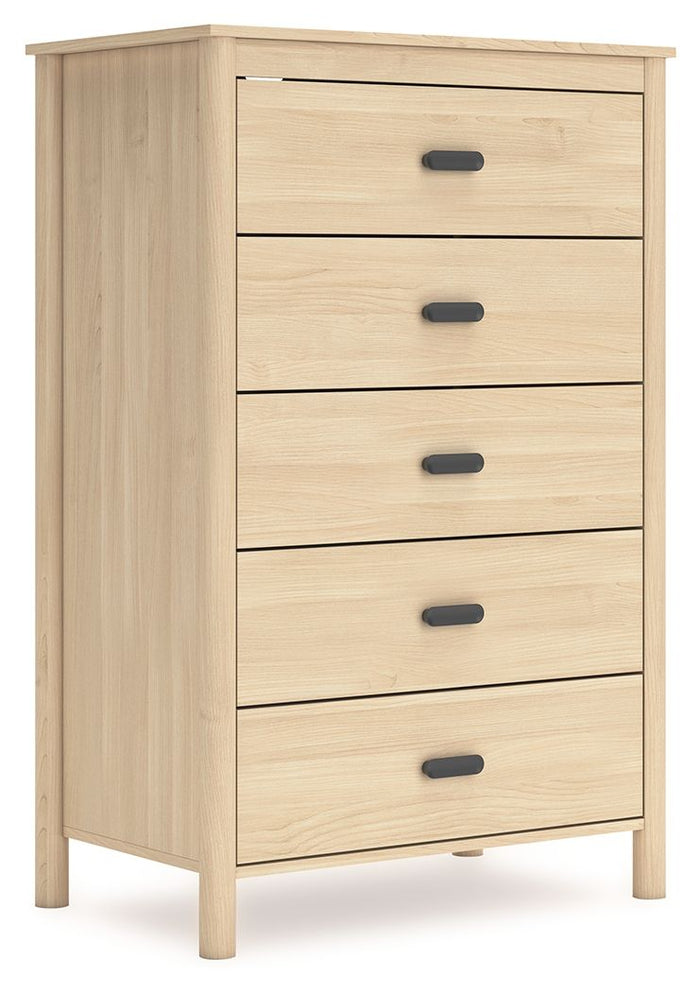 Cabinella - Five Drawer Chest - Tan image 1