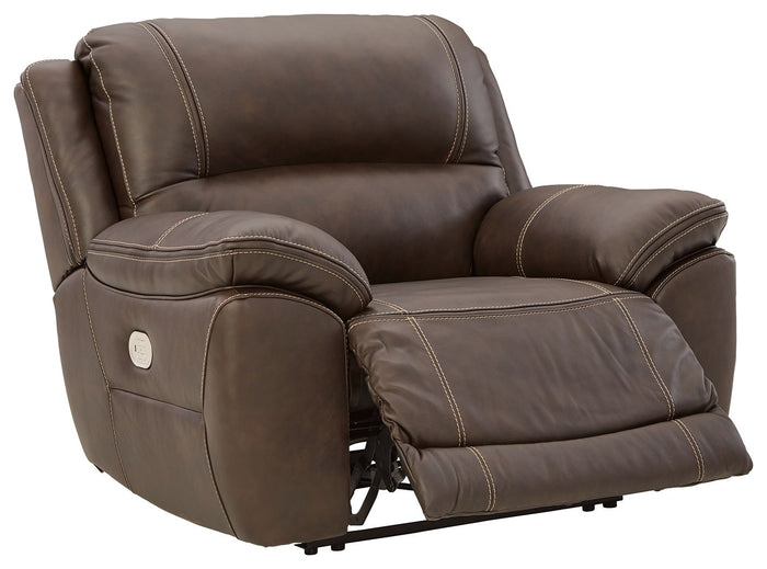 Dunleith - Zero Wall Recliner w/PWR HDRST - Chocolate image 3