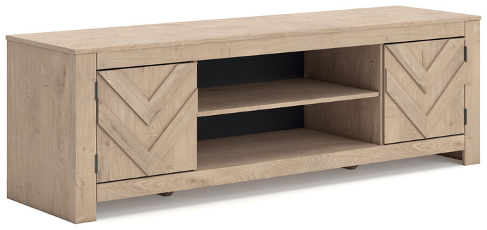 Cayboni - LG TV Stand With Fireplace Option image 1
