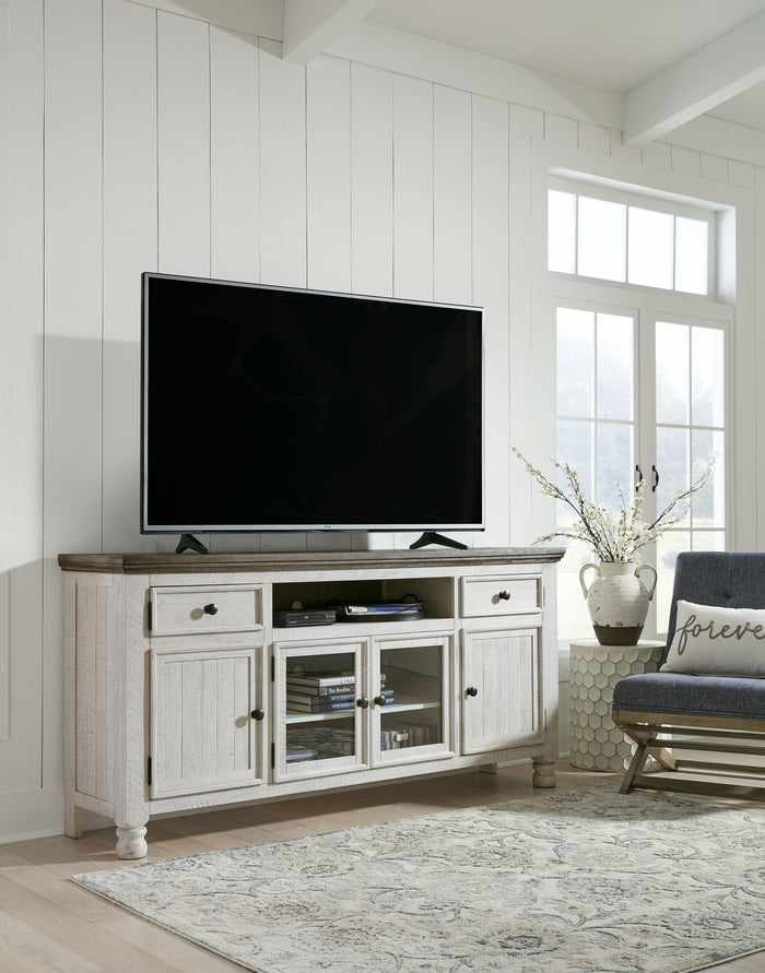 Havalance - Extra Large TV Stand - 4 Doors - Brown / Beige image 2