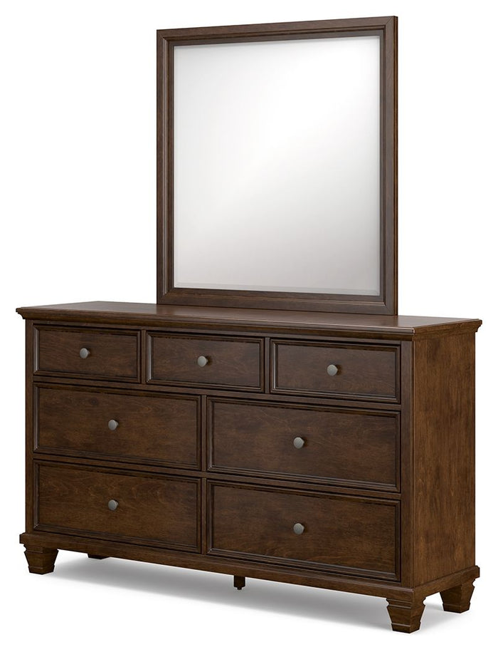 Danabrin - Dresser And Mirror - Brown image 3