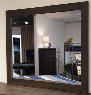 Vonitta Bay - Bedroom Mirror - Dark Brown