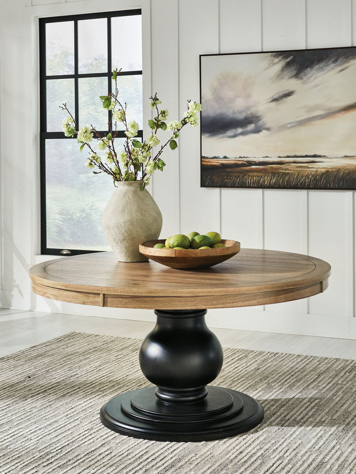 Ridgester - Dining Table - Light Brown image 3