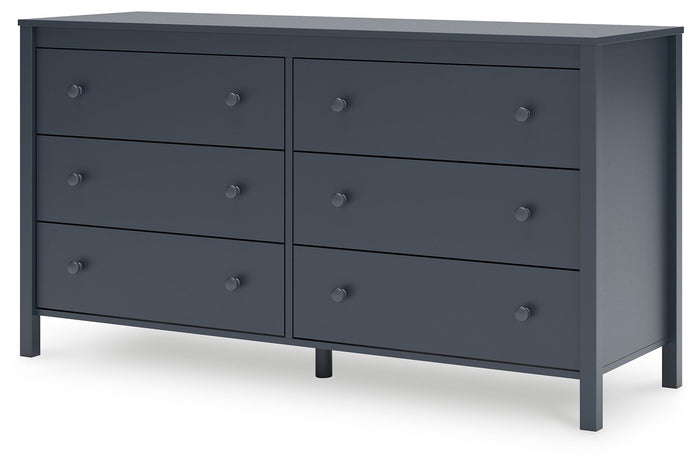 Simmenfort - Six Drawer Dresser - Navy Blue image 3