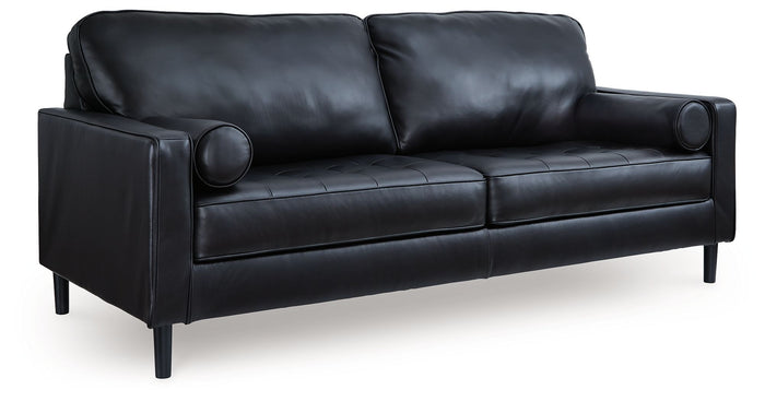 Bryceview - Sofa - Leather Match - Onyx image 2