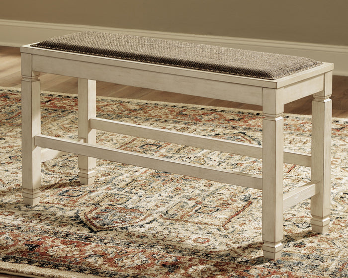 Bolanburg - DBL Counter UPH Bench  - Beige image 4