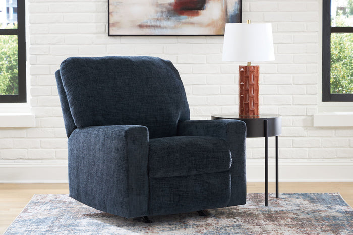 Aviemore - Rocker Recliner - Fabric - Ink image 4