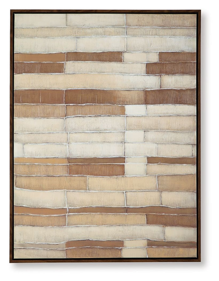 Kalanmore - Wall Art - Brown / Tan / White image 1