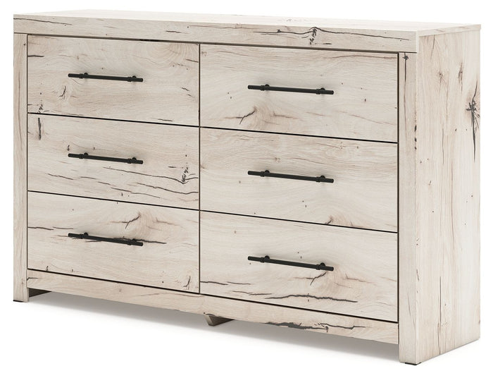 Lawroy - Six Drawer Dresser - Light Natural image 4