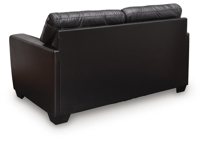 Glennbre - Loveseat - Midnight image 3