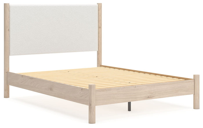 Cadmori - Upholstered Panel Bed image 4