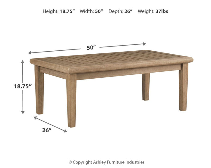 Gerianne - Rectangular Cocktail Table - Brown image 4