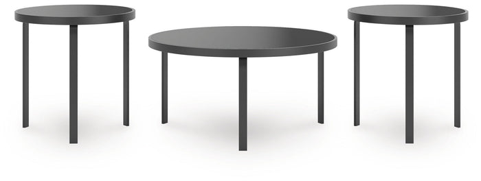 Dorylin - Occasional Table Set (Set of 3) - Black image 2