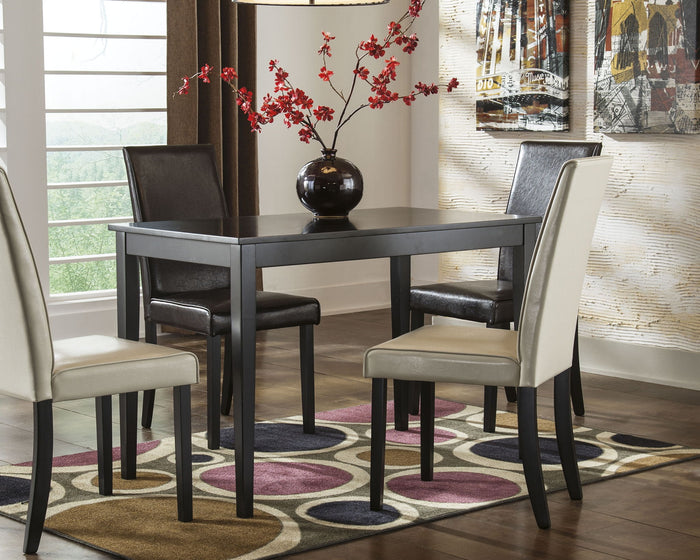 Kimonte - Rectangular Dining Room Table - Dark Brown image 3