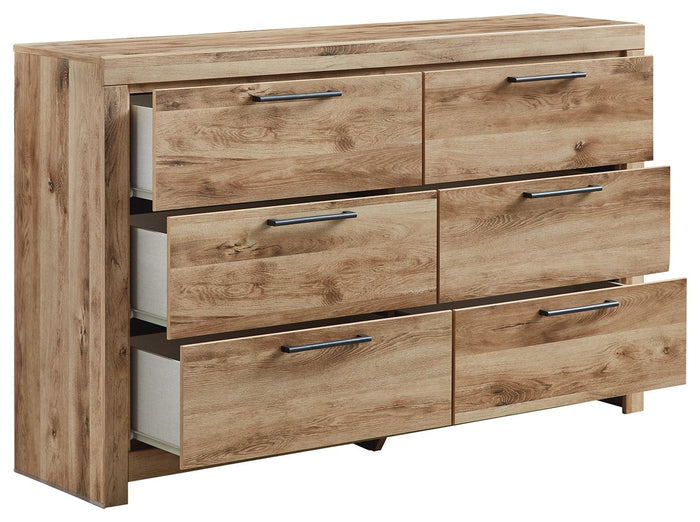 Hyanna - Six Drawer Dresser - Tan Brown image 4