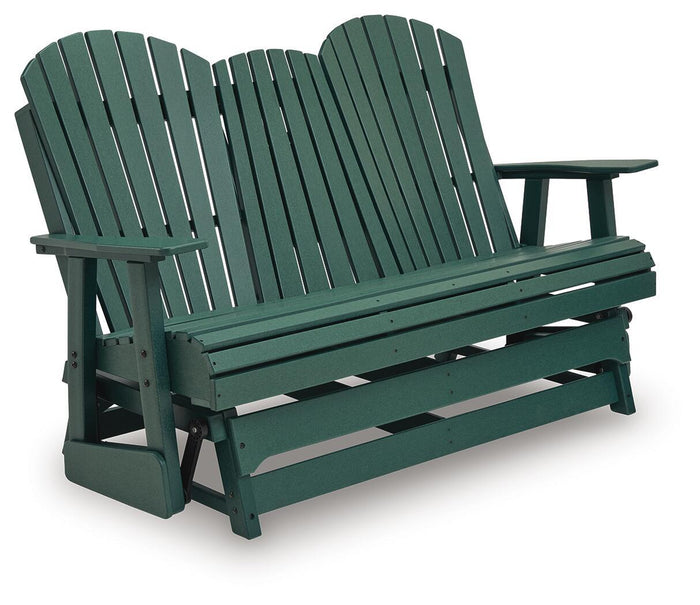 Shell Beach - Loveseat Glider - Green image 1