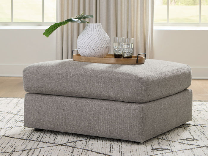 Lindon - Oversized Accent Ottoman - Smoke image 4