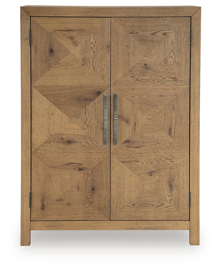 Clayburns - Bar Cabinet - Light Brown image 4