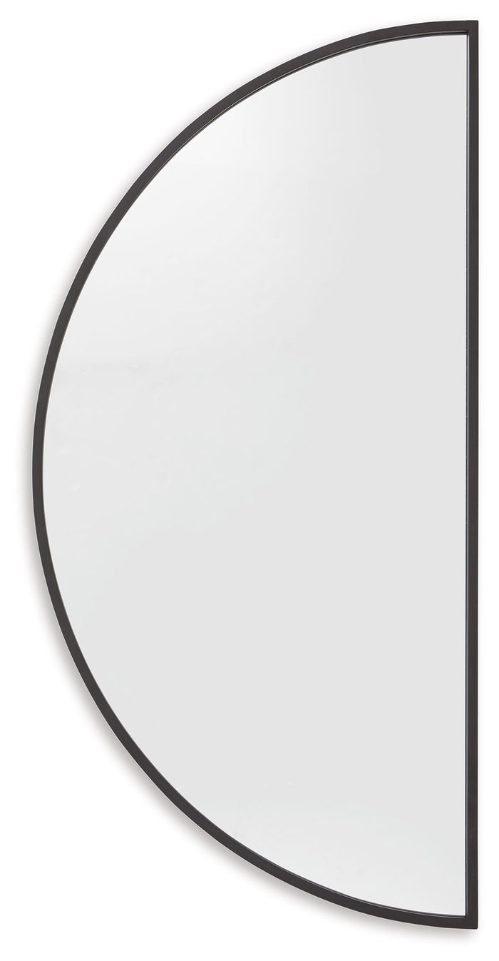 Denlow - Accent Mirror - Black image 3