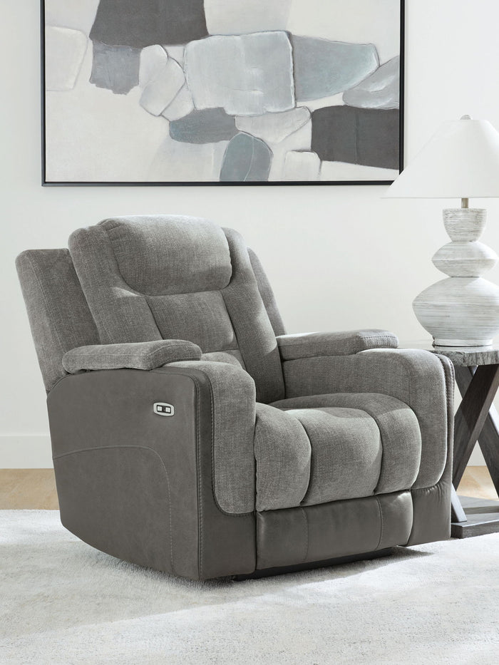 Mixed Motion - Power Recliner With Adjustable Headrest image 6