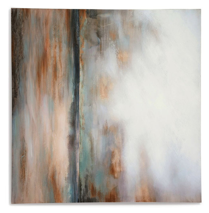 Weatheridge - Wall Art - Grey / Gold image 4