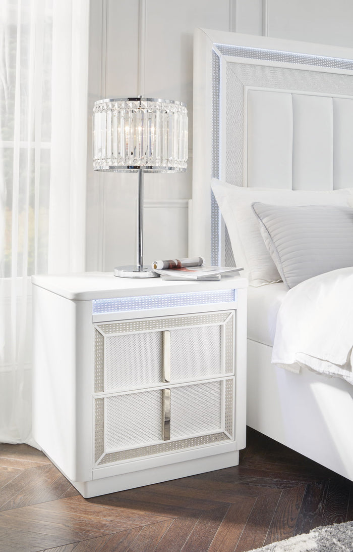 Chalanna - Two Drawer Night Stand - White image 4