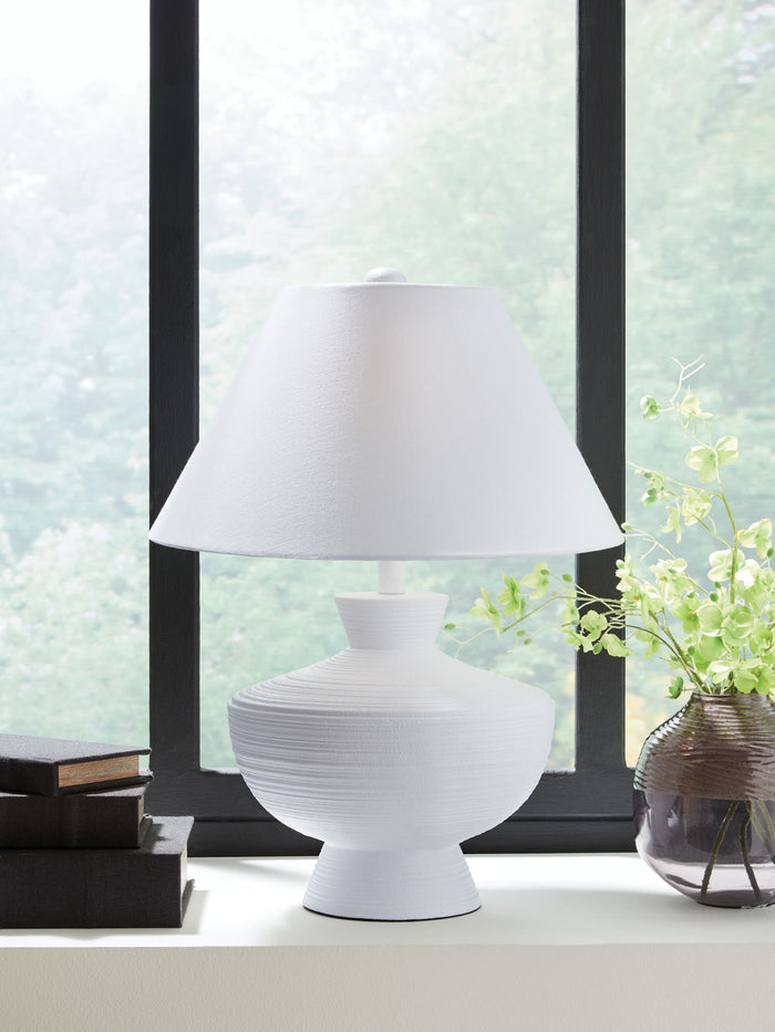 Harelwood - Poly Table Lamp - White image 4
