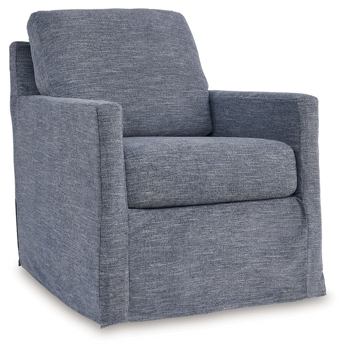 Nenana Next-Gen Nuvella - Swivel Glider Accent Chair image 2