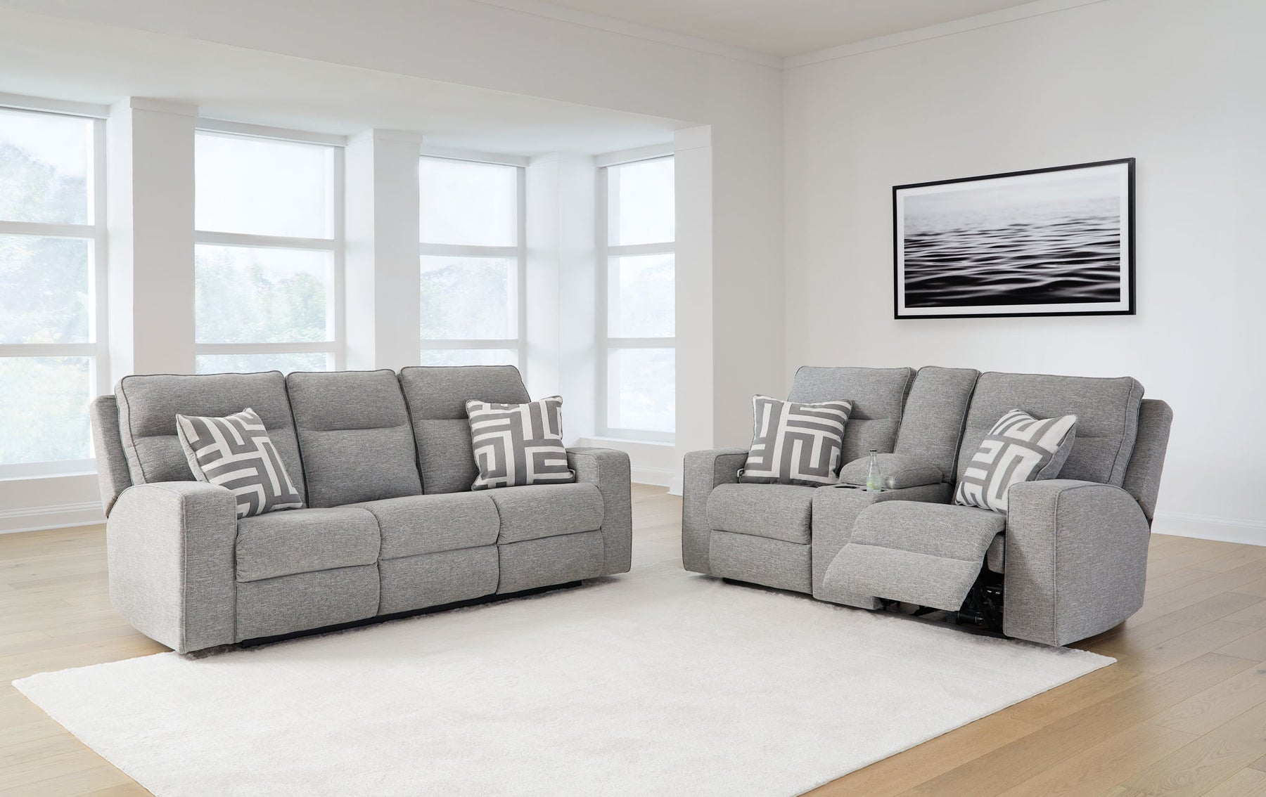 Dark Gray / 2 Pc. Sofa, Loveseat