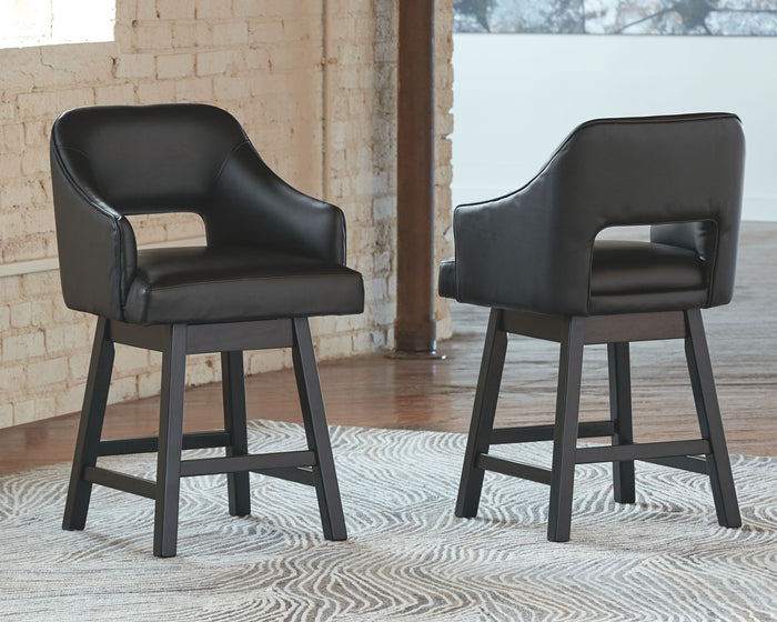 Tallenger - Upholstered Swivel Barstool (Set of 2) image 10