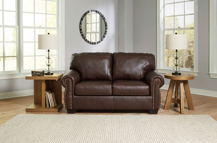 Colleton - Loveseat - Dark Brown image 2