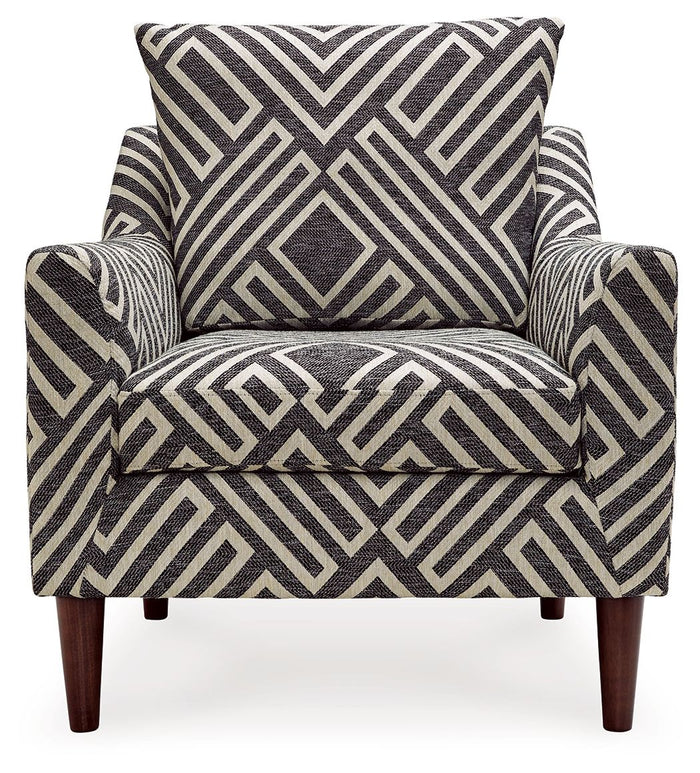 Morrilton Next-Gen Nuvella - Accent Chair - Natural / Charcoal image 4