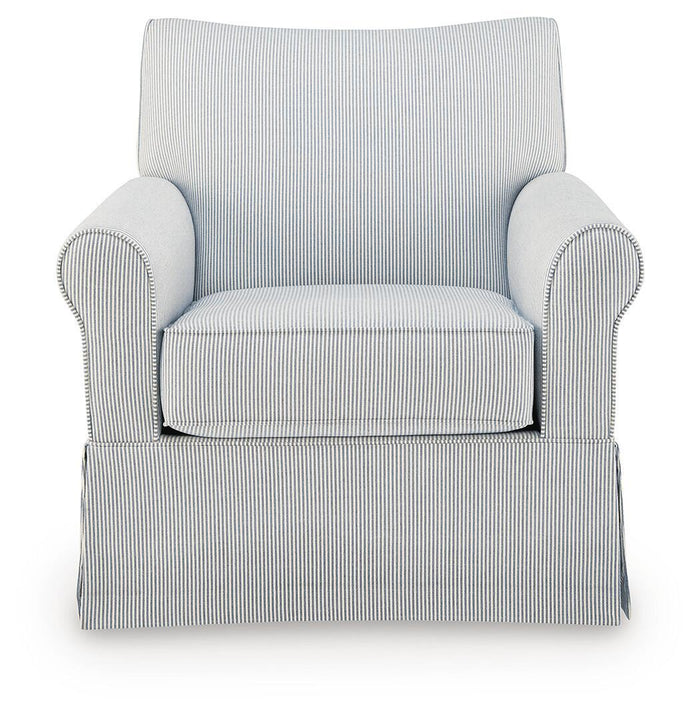 Searcy - Swivel Glider Accent Chair image 5