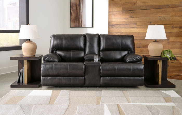 Mountainous - Power Reclining Loveseat With Console /Adj Headrest - Eclipse image 3