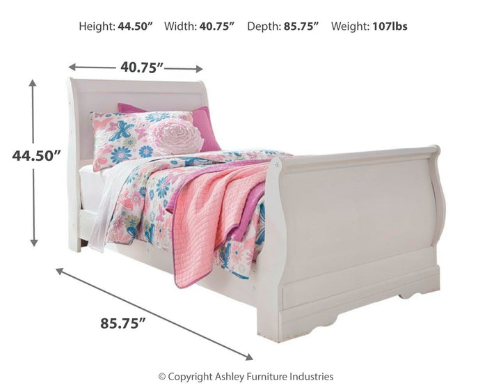 Anarasia - Sleigh Bed image 3