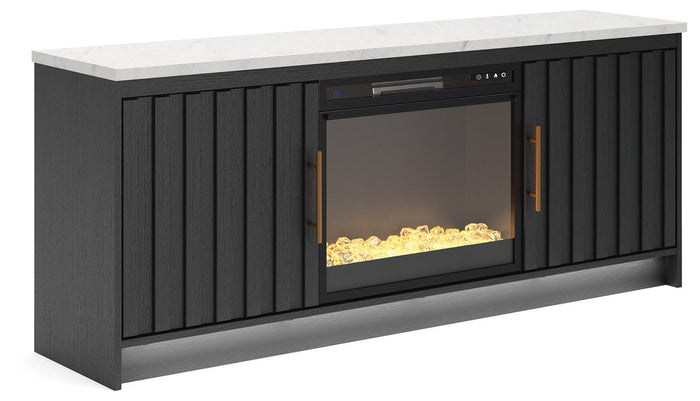 Cadmori - TV Stand With Fireplace Option image 10