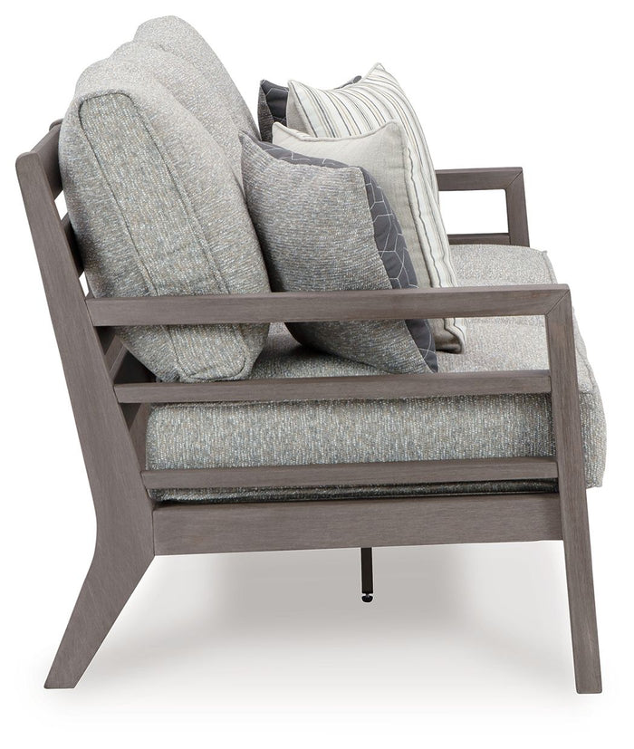 Hillside Barn - Sofa With Cushion - Gray / Brown image 4