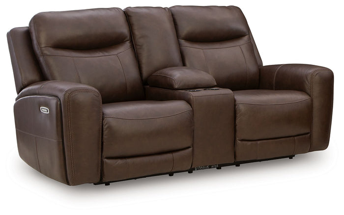 Gravier - Power Reclining Loveseat With Console / Adjustable Headrest - Cordova image 1