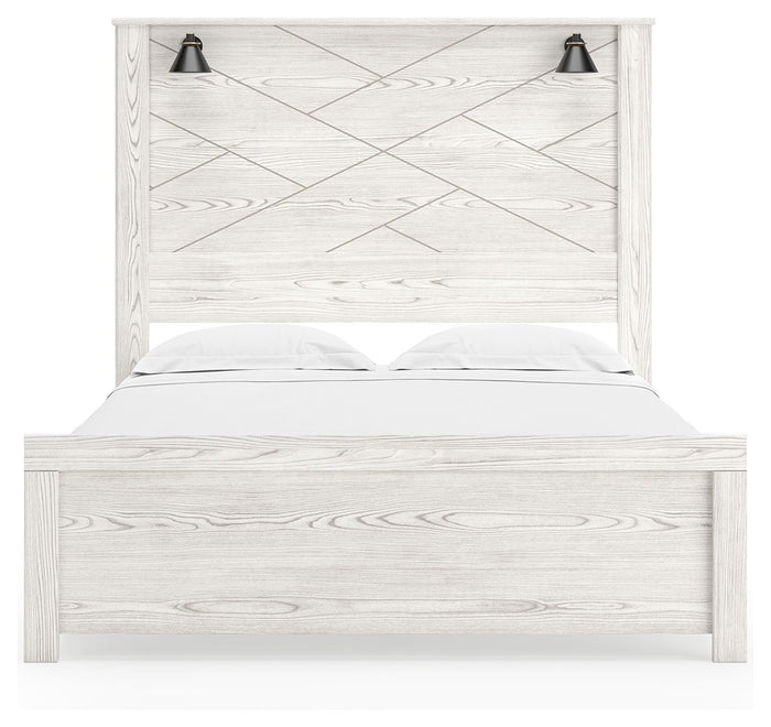 Gerridan - Panel Bed With Sconces image 3