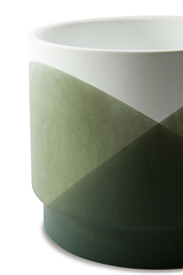Ardenridge - Planter Set (Set of 2) - Green / White image 3