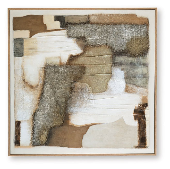 Wylander - Wall Art - Tan / Brown / Gray image 4