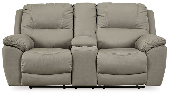 Next-Gen Gaucho - DBL Rec Loveseat w/Console - Putty image 3