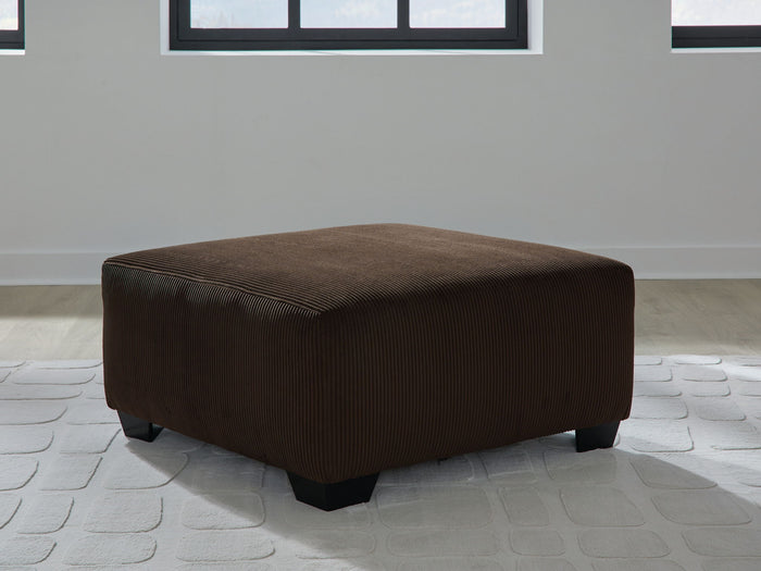 Kimlee - Oversized Accent Ottoman - Chocolate image 4