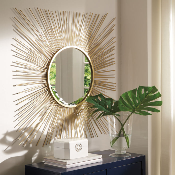 Elspeth - Accent Mirror - Gold Finish image 2