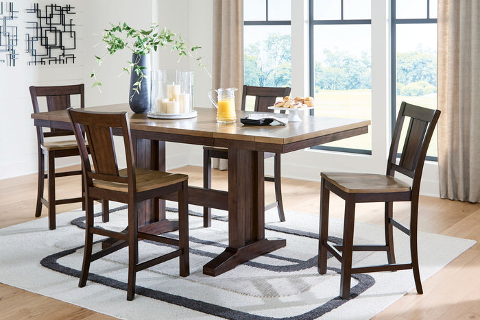 Rylandeen - Counter Height Extension Dining Table Set image 8
