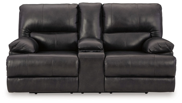 Mountainous - Power Reclining Loveseat With Console /Adj Headrest - Eclipse image 4