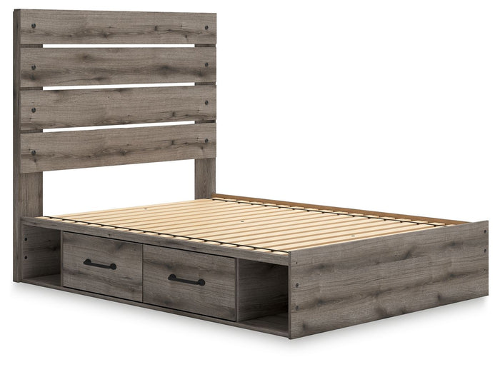 Graystorm - Panel Storage Bed image 4