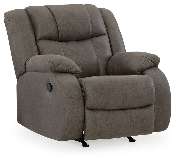 First Base - Rocker Recliner - Gunmetal image 1
